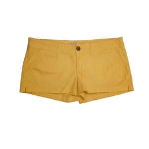 SO Women's Bright Yellow Shorts Size 11